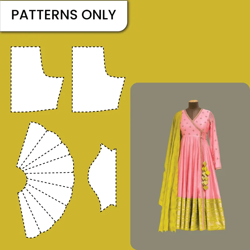 Rasakali Top Normal Height paper pattern